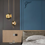 Umirus Modern Minimalist Glass Metal Pendant Lamp - Lamp Outdoor