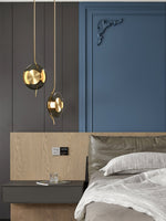 Umirus Modern Minimalist Glass Metal Pendant Lamp - Lamp Outdoor