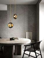 Umirus Modern Minimalist Glass Metal Pendant Lamp - Lamp Outdoor