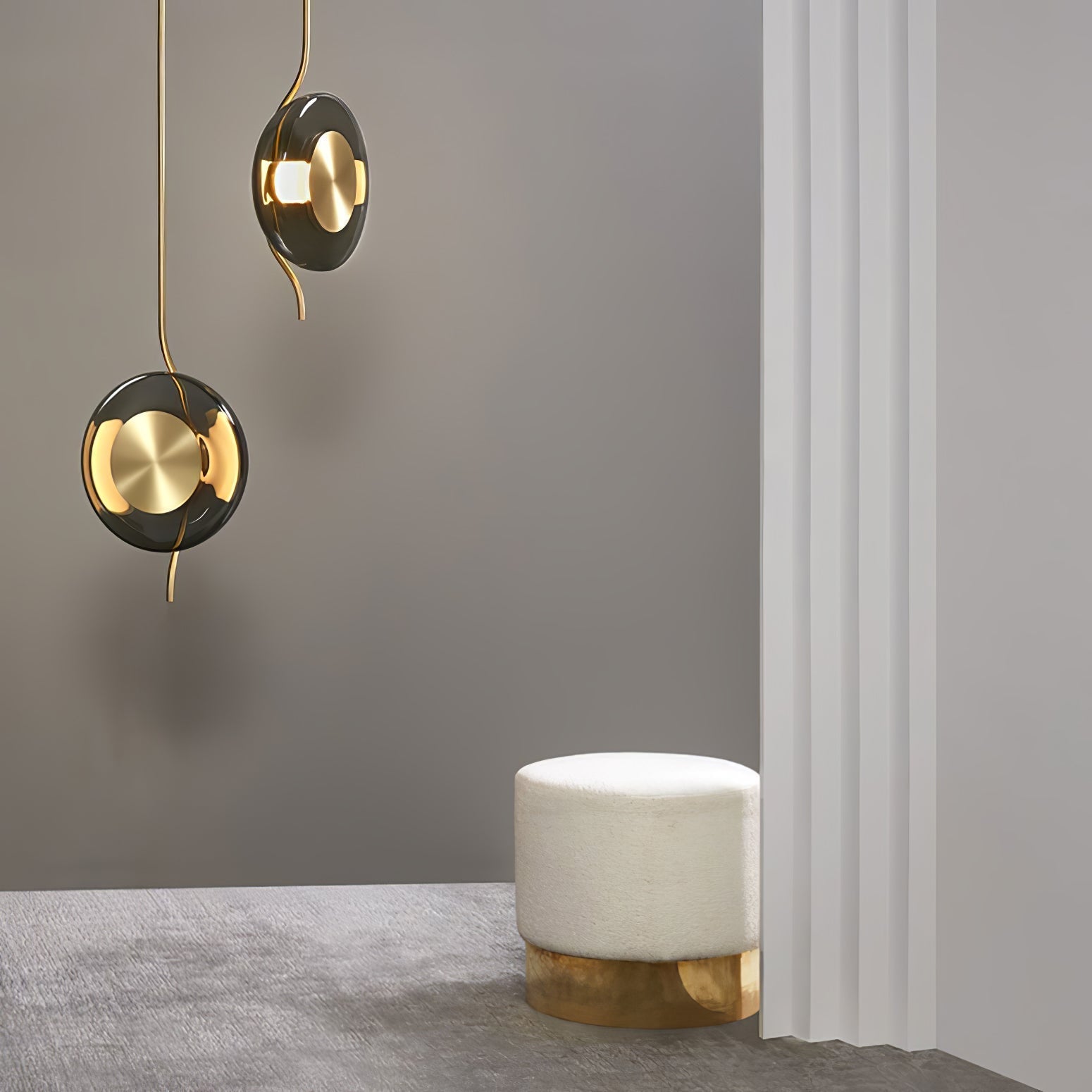 Umirus Modern Minimalist Glass Metal Pendant Lamp - Lamp Outdoor