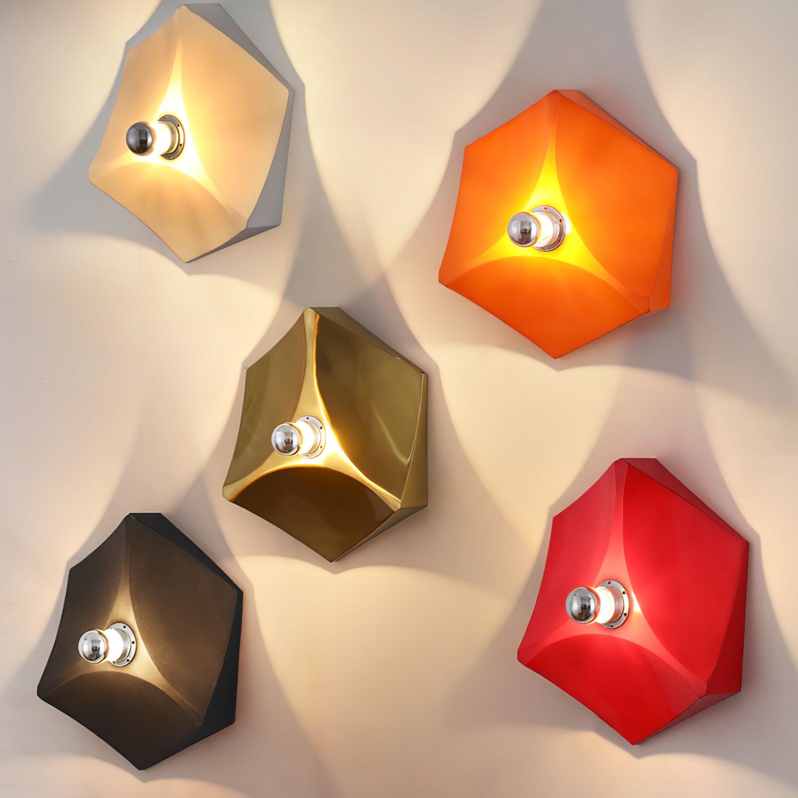 Pentagon Combination Wall Lamp - Lamp Outdoor