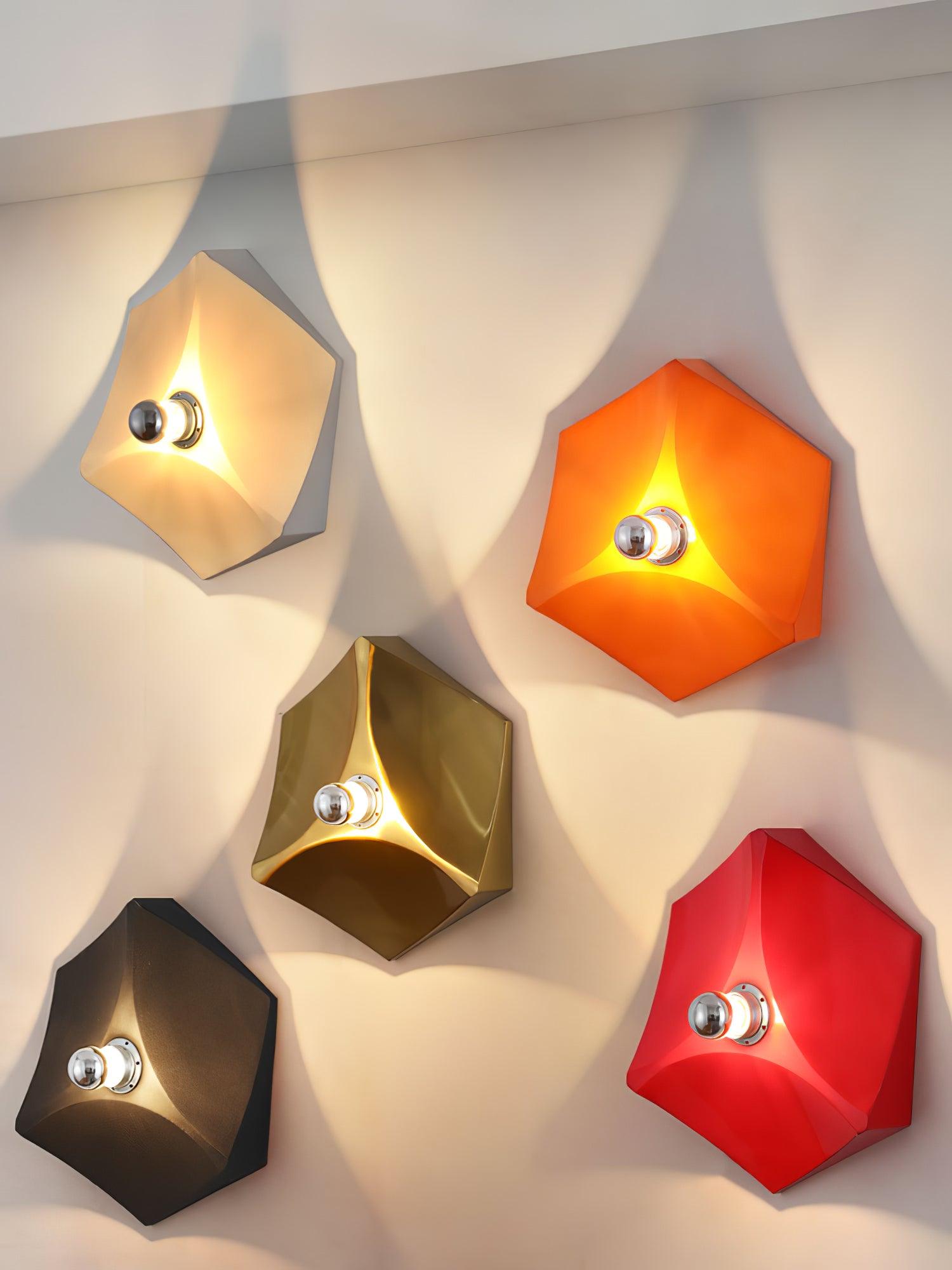 Pentagon Combination Wall Lamp - Lamp Outdoor