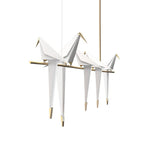Paper Crane Bird LED Chandelier - Lamp Outdoor