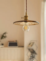 Sage Vintage Glass Pendant Light - Lamp Outdoor
