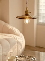 Sage Vintage Glass Pendant Light - Lamp Outdoor