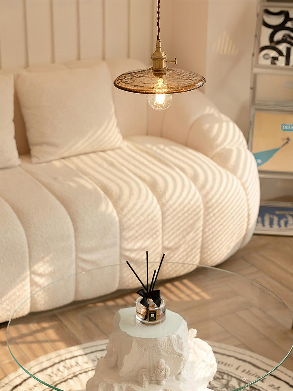 Sage Vintage Glass Pendant Light - Lamp Outdoor