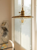 Sage Vintage Glass Pendant Light - Lamp Outdoor