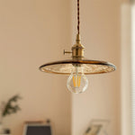 Sage Vintage Glass Pendant Light - Lamp Outdoor
