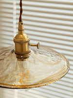 Sage Vintage Glass Pendant Light - Lamp Outdoor