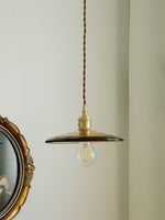 Sage Vintage Glass Pendant Light - Lamp Outdoor