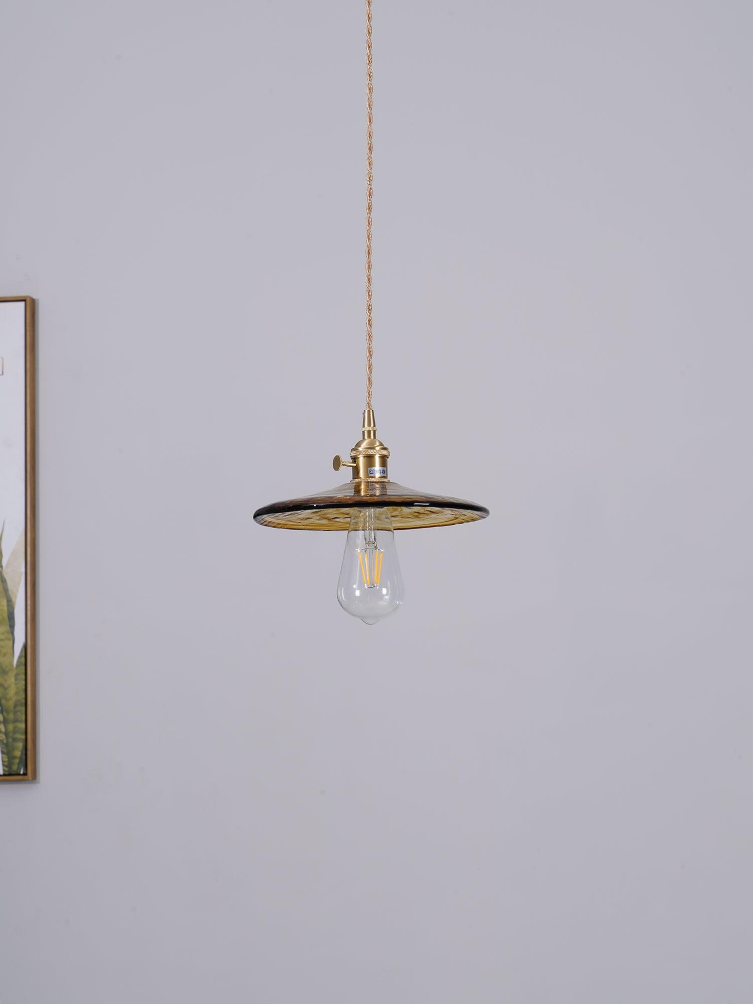 Sage Vintage Glass Pendant Light - Lamp Outdoor