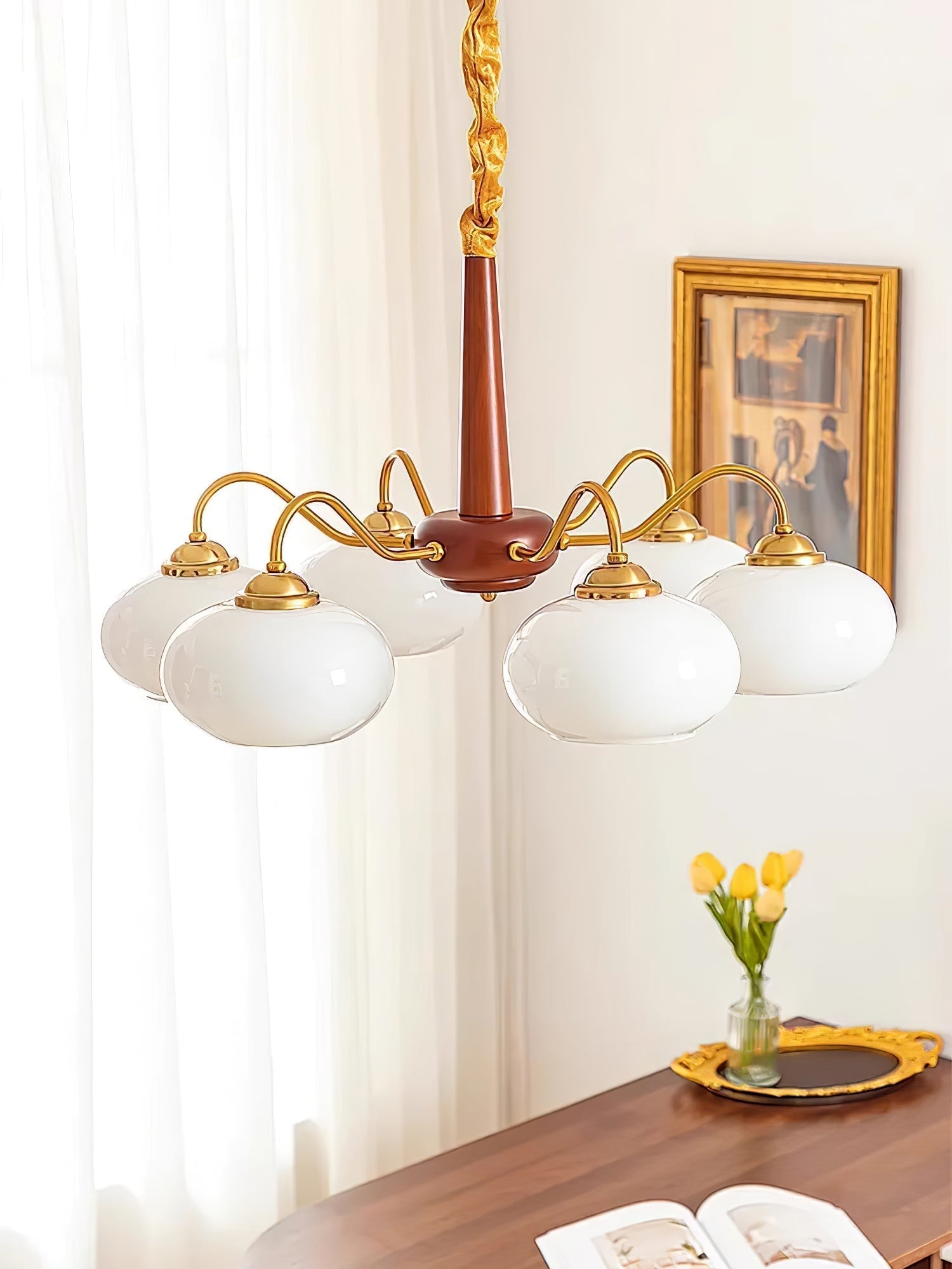 Persimmon Chandelier - Lamp Outdoor