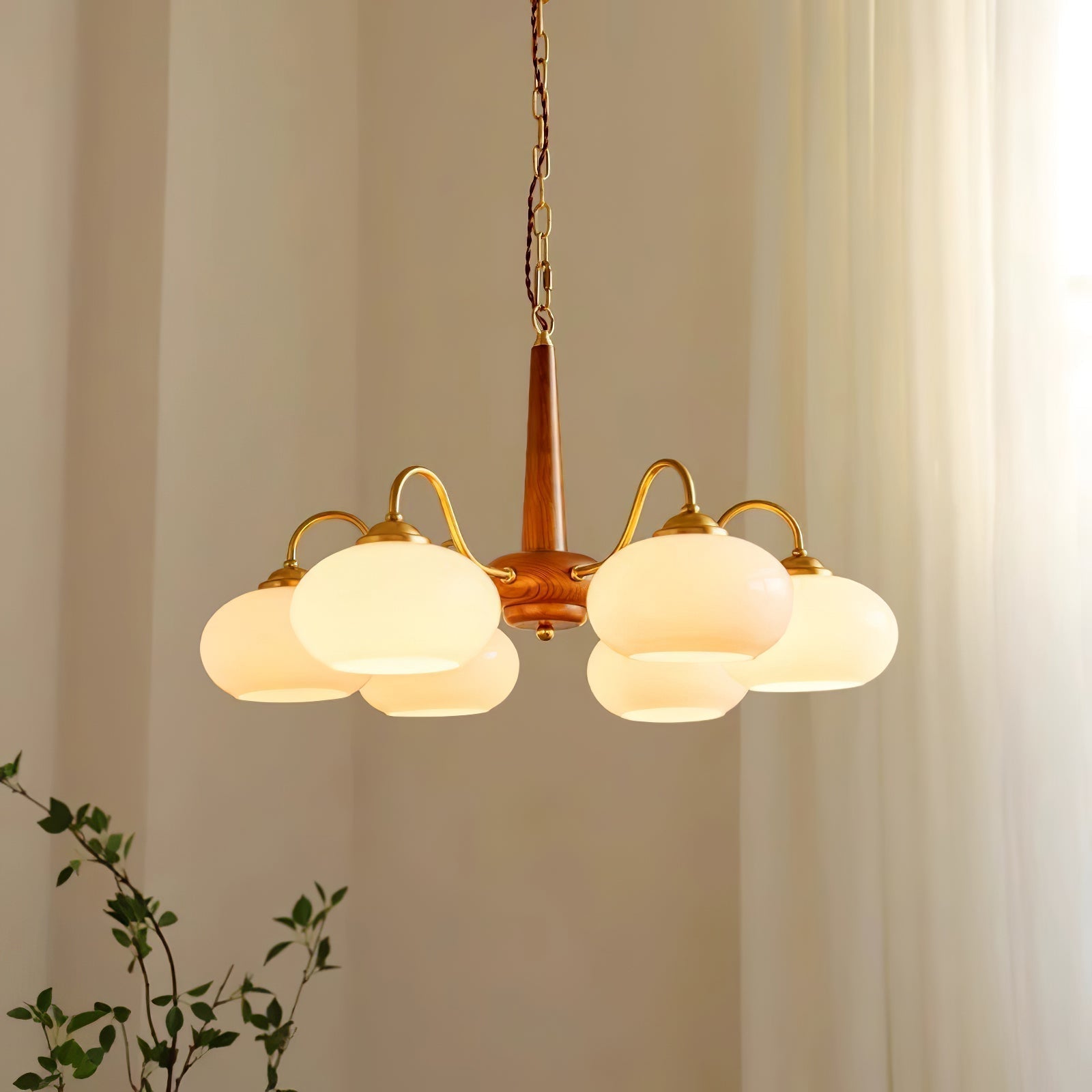 Persimmon Chandelier - Lamp Outdoor