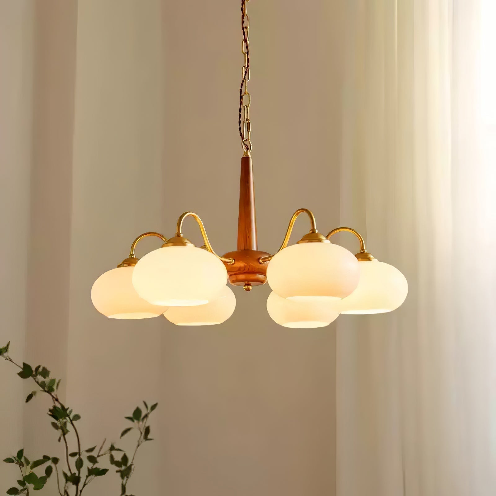 Persimmon Chandelier - Lamp Outdoor