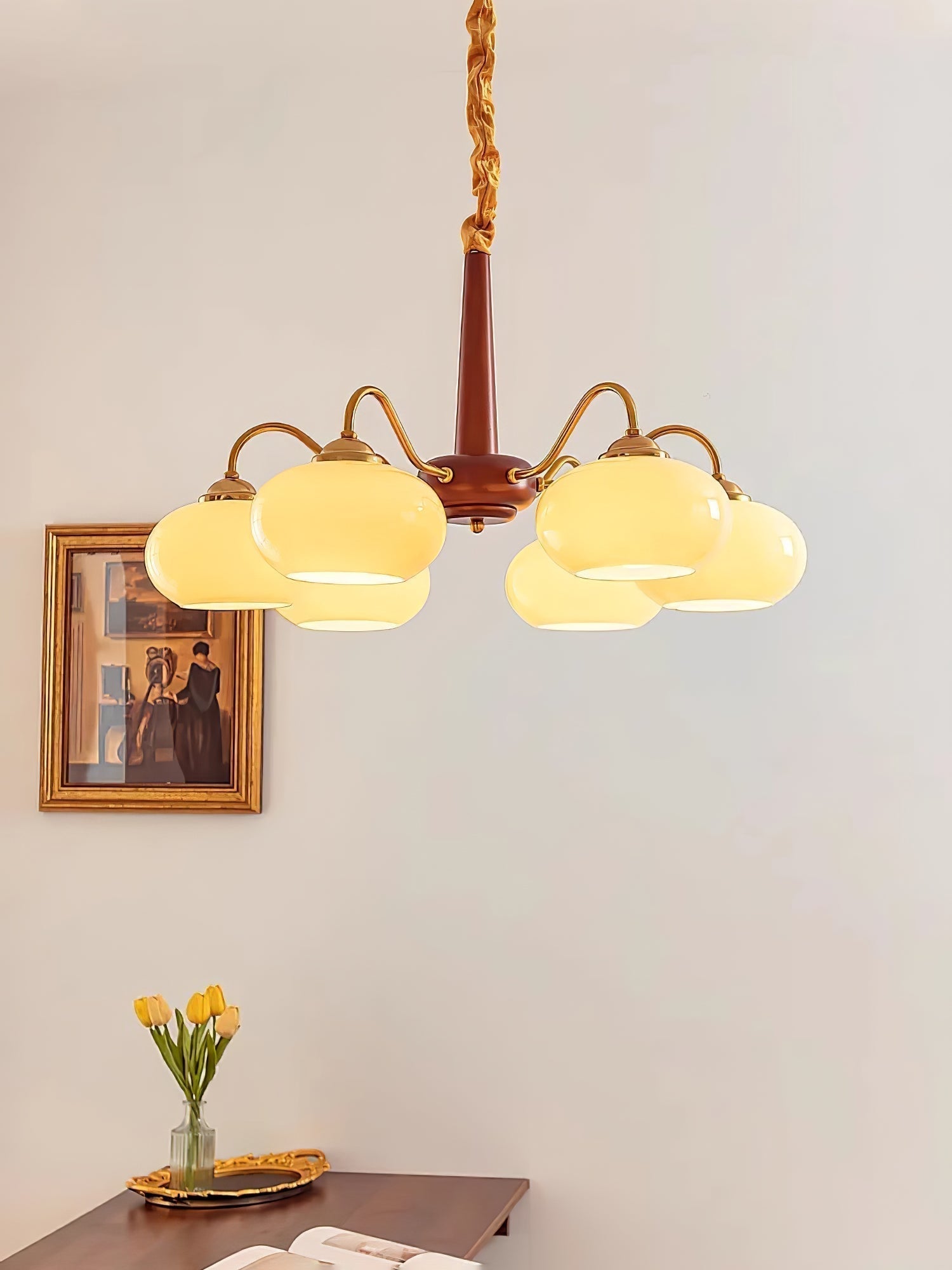 Persimmon Chandelier - Lamp Outdoor