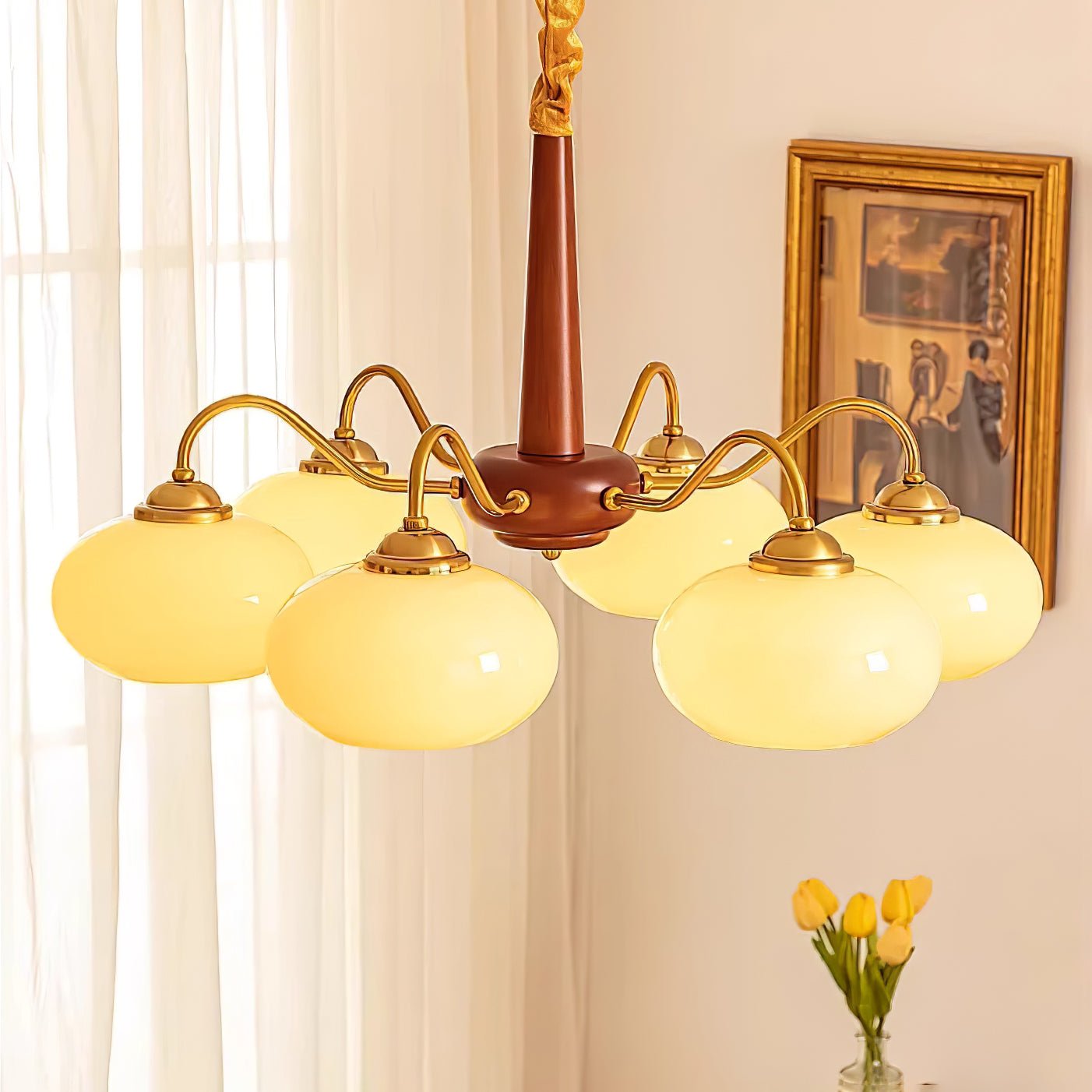 Persimmon Chandelier - Lamp Outdoor