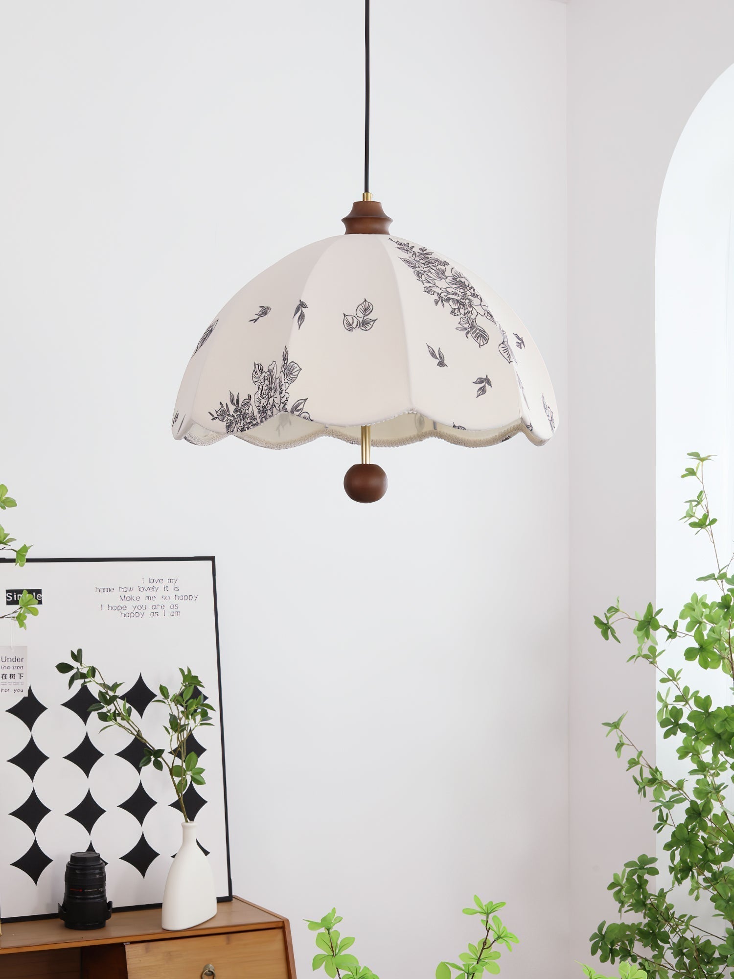 Petal Whisper Pendant Lamp - Lamp Outdoor