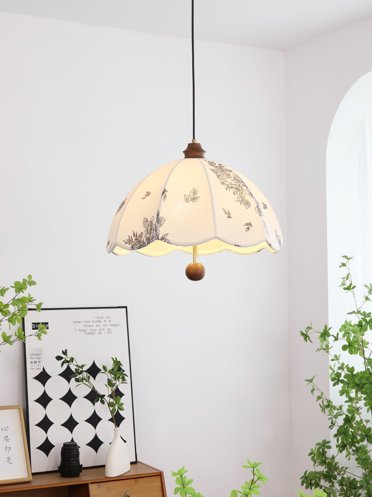 Petal Whisper Pendant Lamp - Lamp Outdoor