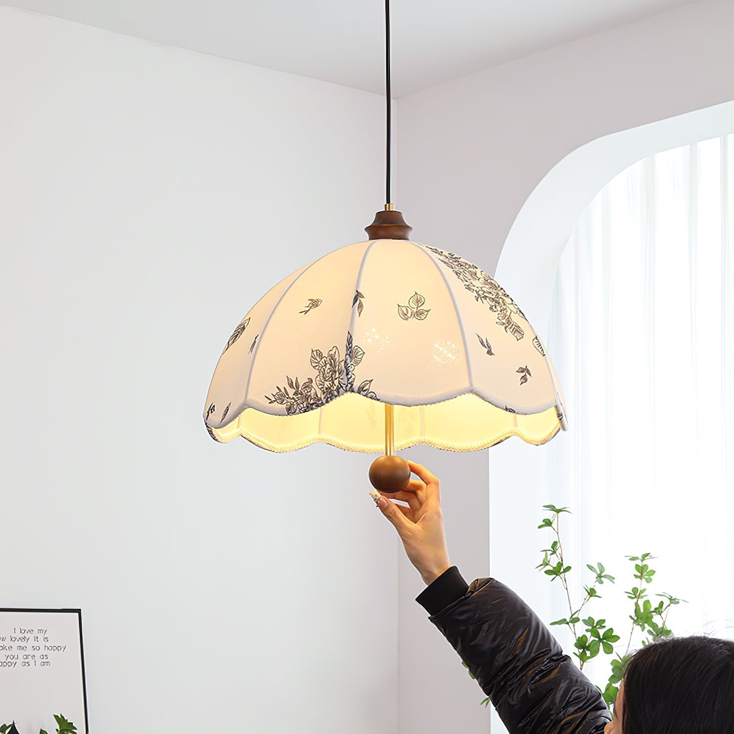 Petal Whisper Pendant Lamp - Lamp Outdoor