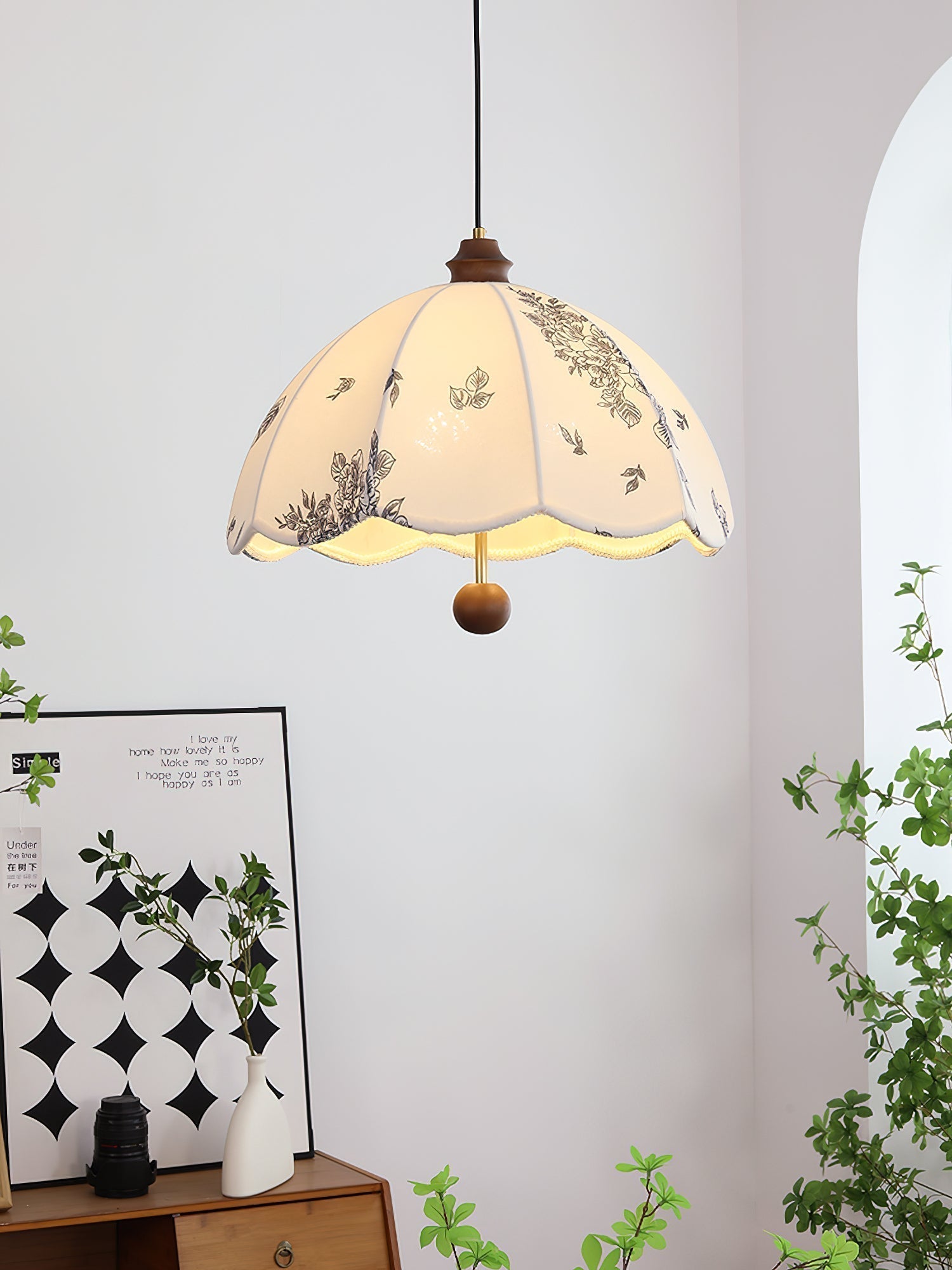 Petal Whisper Pendant Lamp - Lamp Outdoor