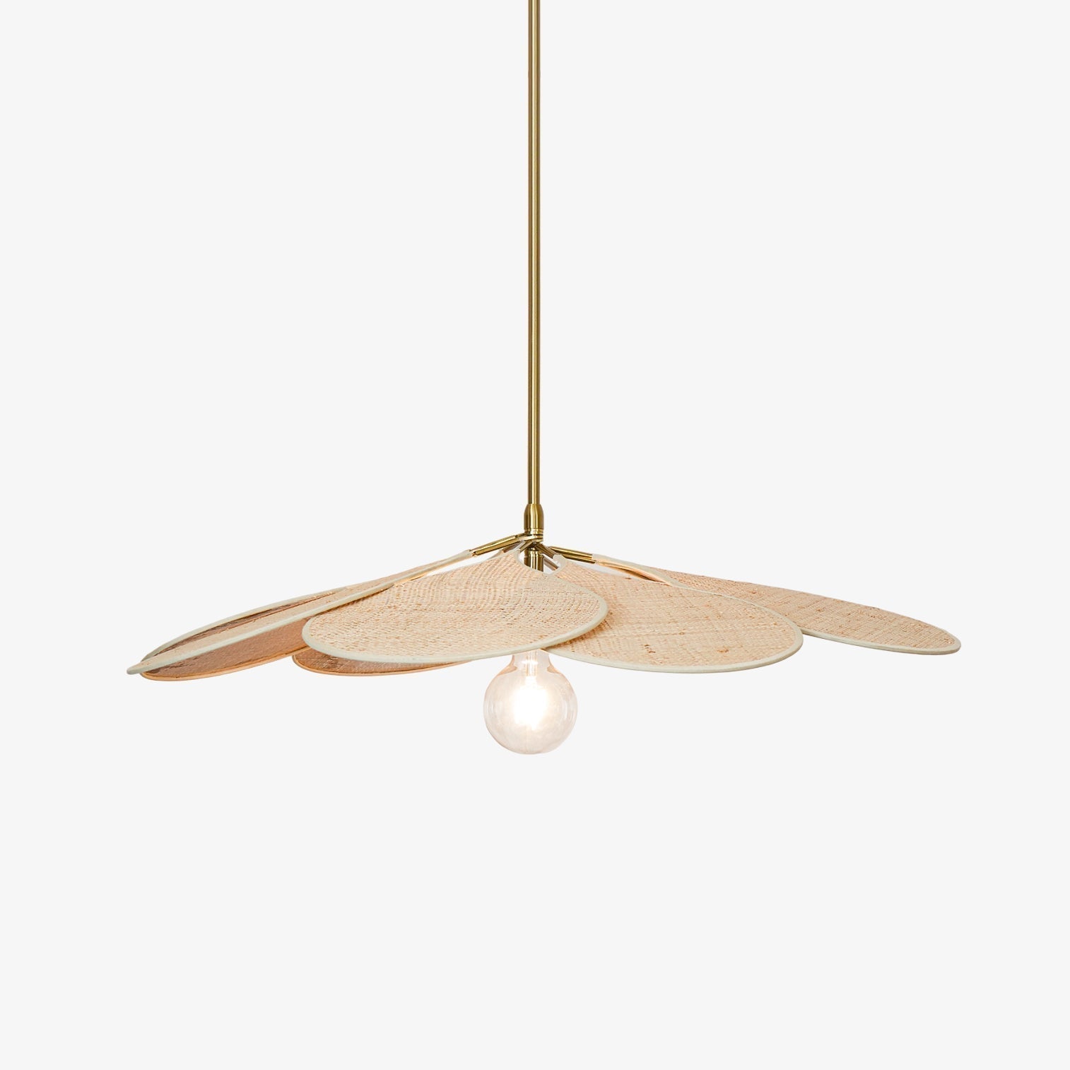 Petals Bloom Rattan Pendant Lamp - Lamp Outdoor