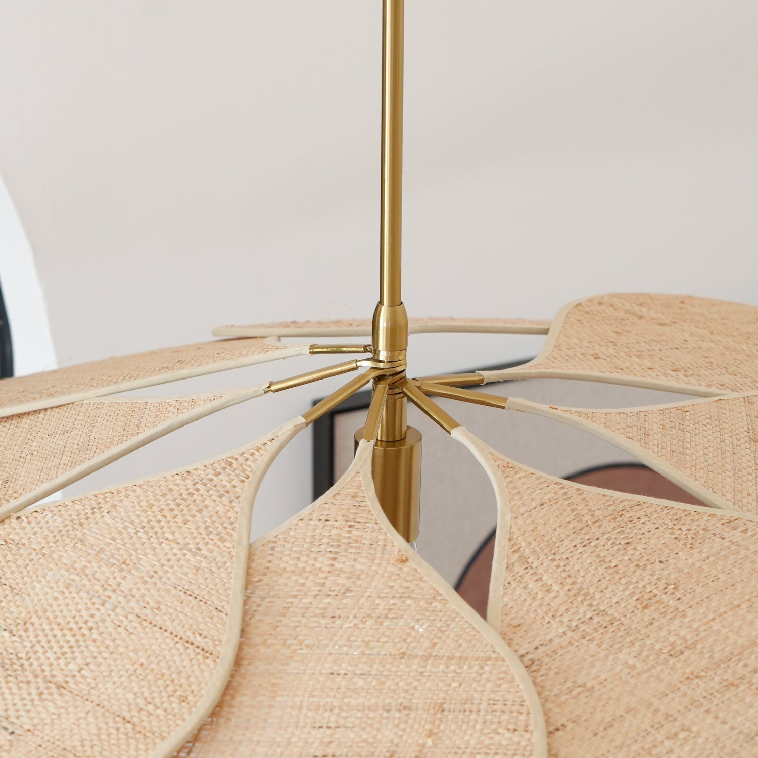 Petals Bloom Rattan Pendant Lamp - Lamp Outdoor