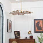 Petals Bloom Rattan Pendant Lamp - Lamp Outdoor