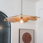 Petals Bloom Rattan Pendant Lamp - Lamp Outdoor