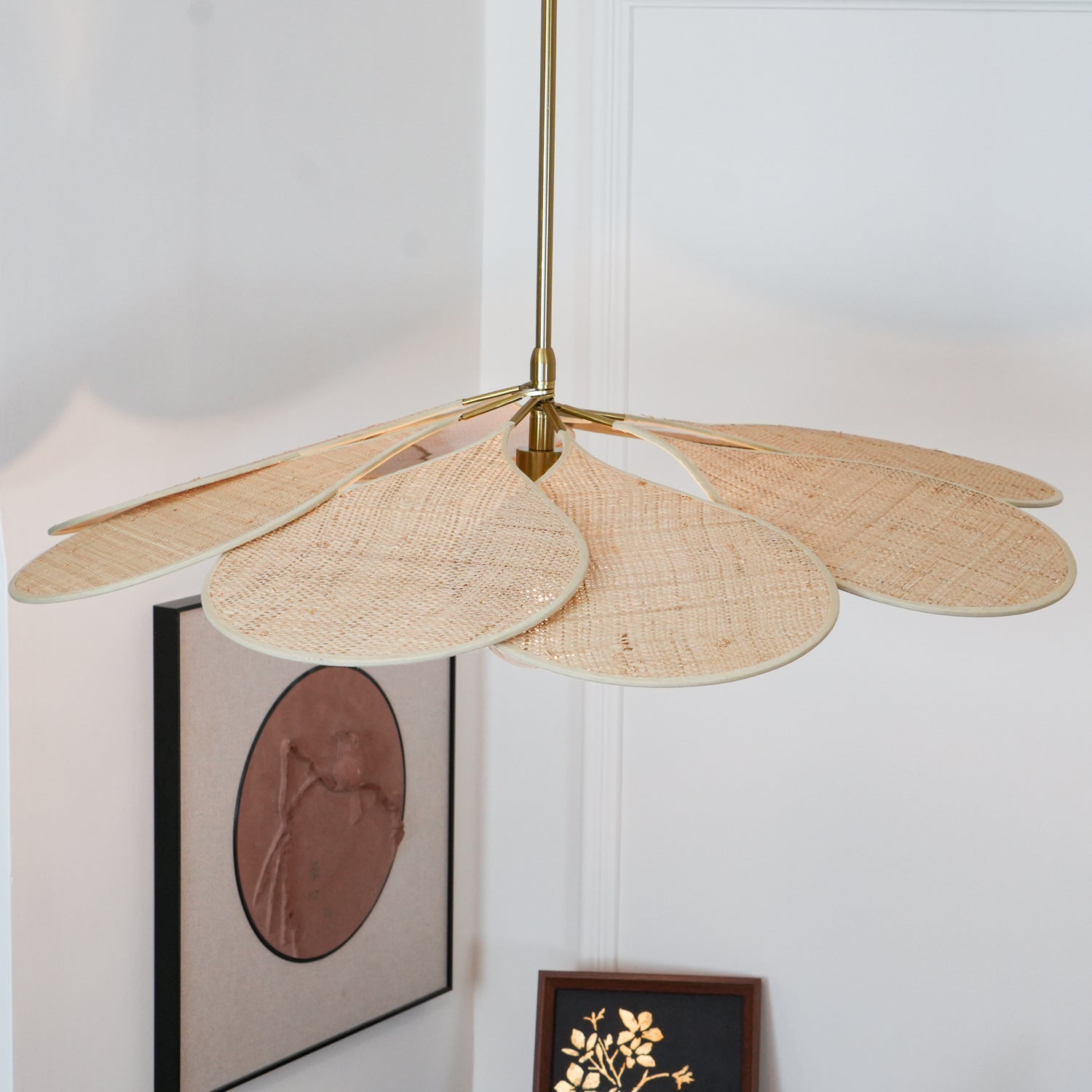 Petals Bloom Rattan Pendant Lamp - Lamp Outdoor
