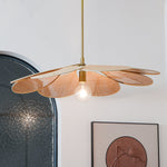 Petals Bloom Rattan Pendant Lamp - Lamp Outdoor