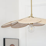 Petals Bloom Rattan Pendant Lamp - Lamp Outdoor