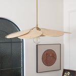 Petals Bloom Rattan Pendant Lamp - Lamp Outdoor