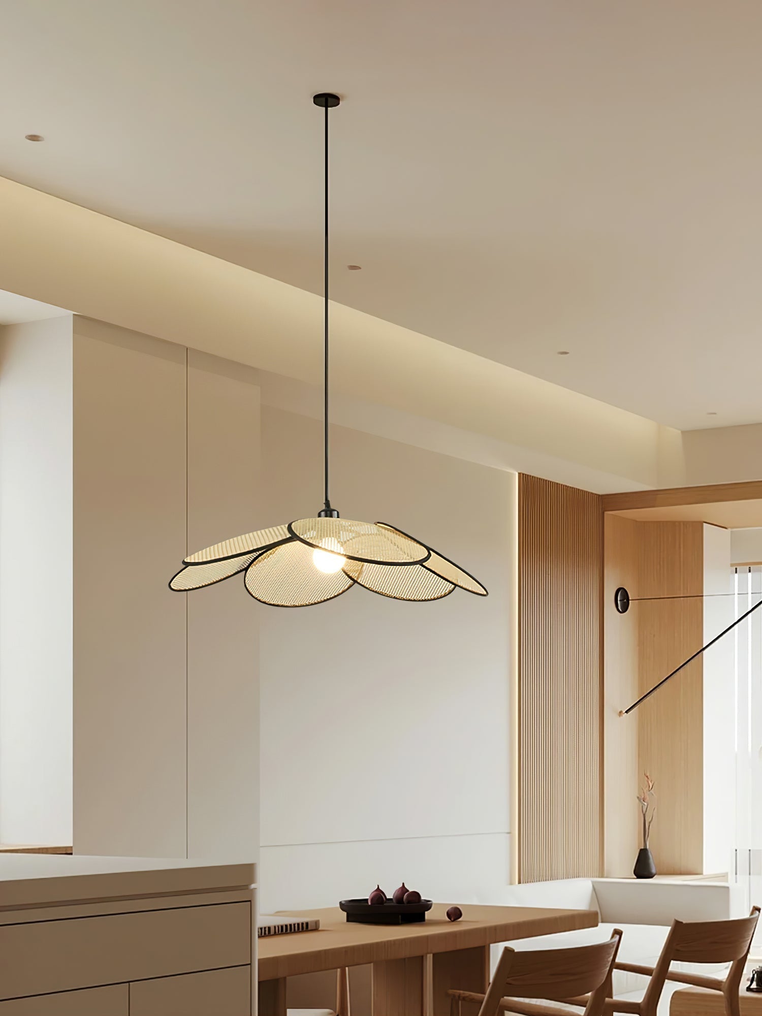 Petals Rattan Pendant Lamp - Lamp Outdoor