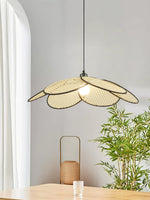 Petals Rattan Pendant Lamp - Lamp Outdoor