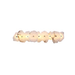 Alaeila Floral Cluster Alabaster Wall Light - Lamp Outdoor