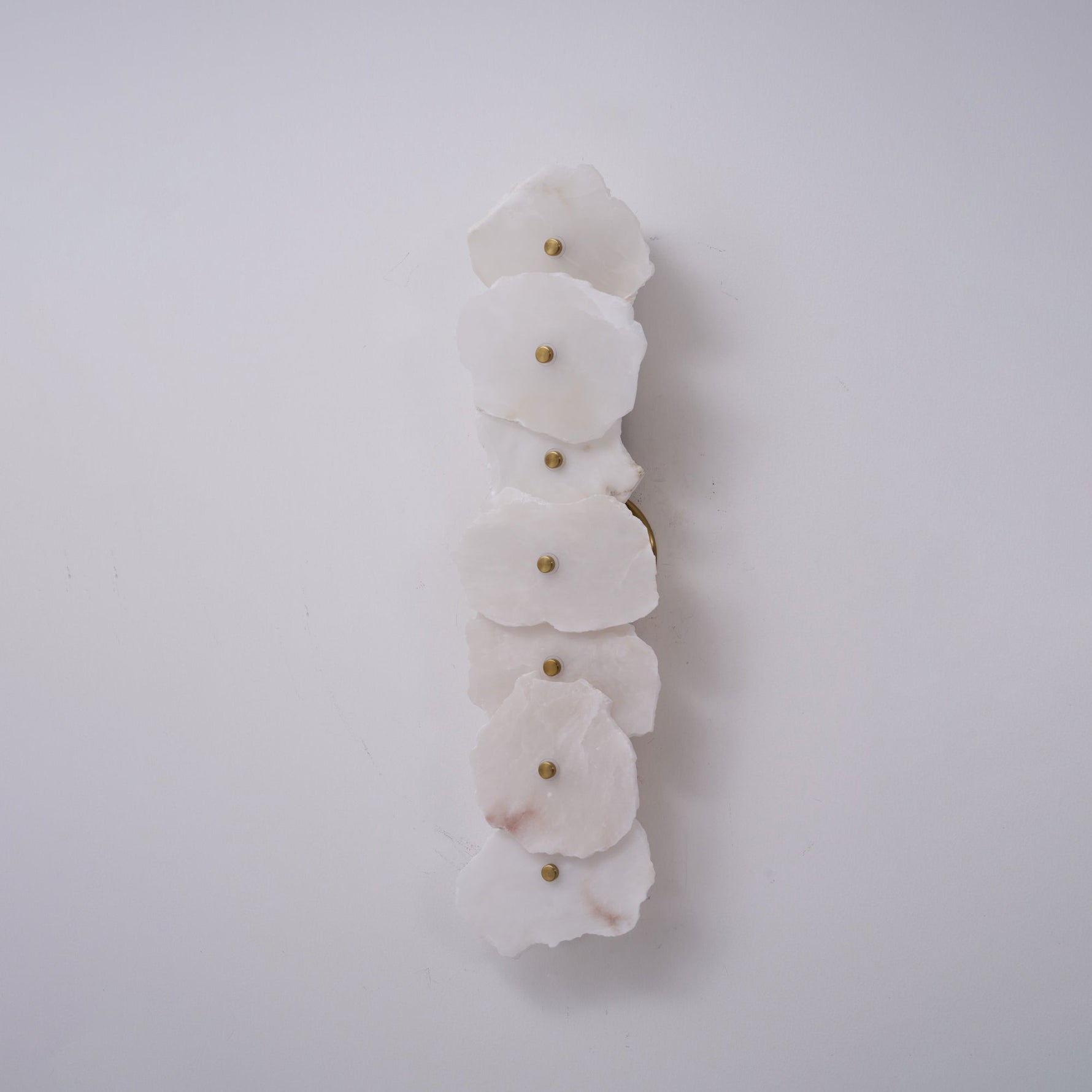 Alaeila Floral Cluster Alabaster Wall Light - Lamp Outdoor
