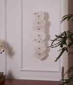 Alaeila Floral Cluster Alabaster Wall Light - Lamp Outdoor