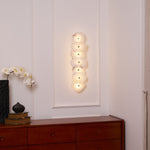 Alaeila Floral Cluster Alabaster Wall Light - Lamp Outdoor