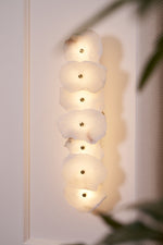 Alaeila Floral Cluster Alabaster Wall Light - Lamp Outdoor