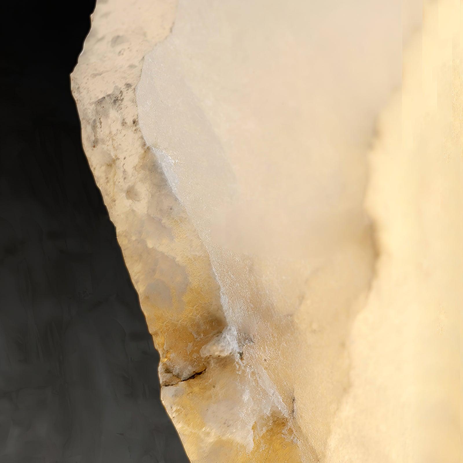 Alaeila Floral Cluster Alabaster Wall Light - Lamp Outdoor