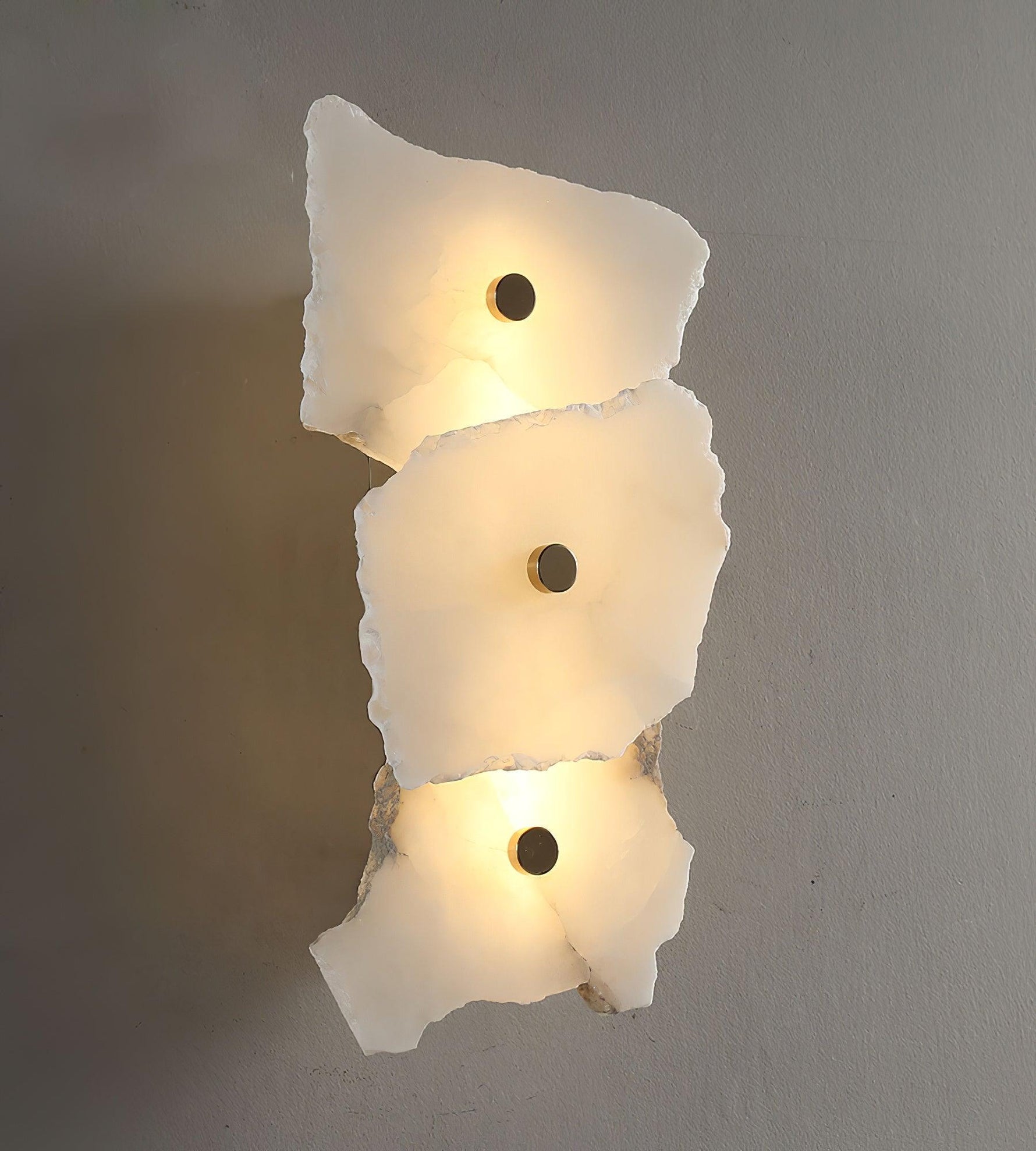 Alaeila Floral Cluster Alabaster Wall Light - Lamp Outdoor