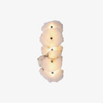 Alaeila Floral Cluster Alabaster Wall Light - Lamp Outdoor