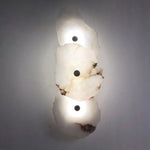 Alaeila Floral Cluster Alabaster Wall Light - Lamp Outdoor