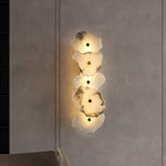 Alaeila Floral Cluster Alabaster Wall Light - Lamp Outdoor