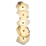 Alaeila Floral Cluster Alabaster Wall Light - Lamp Outdoor