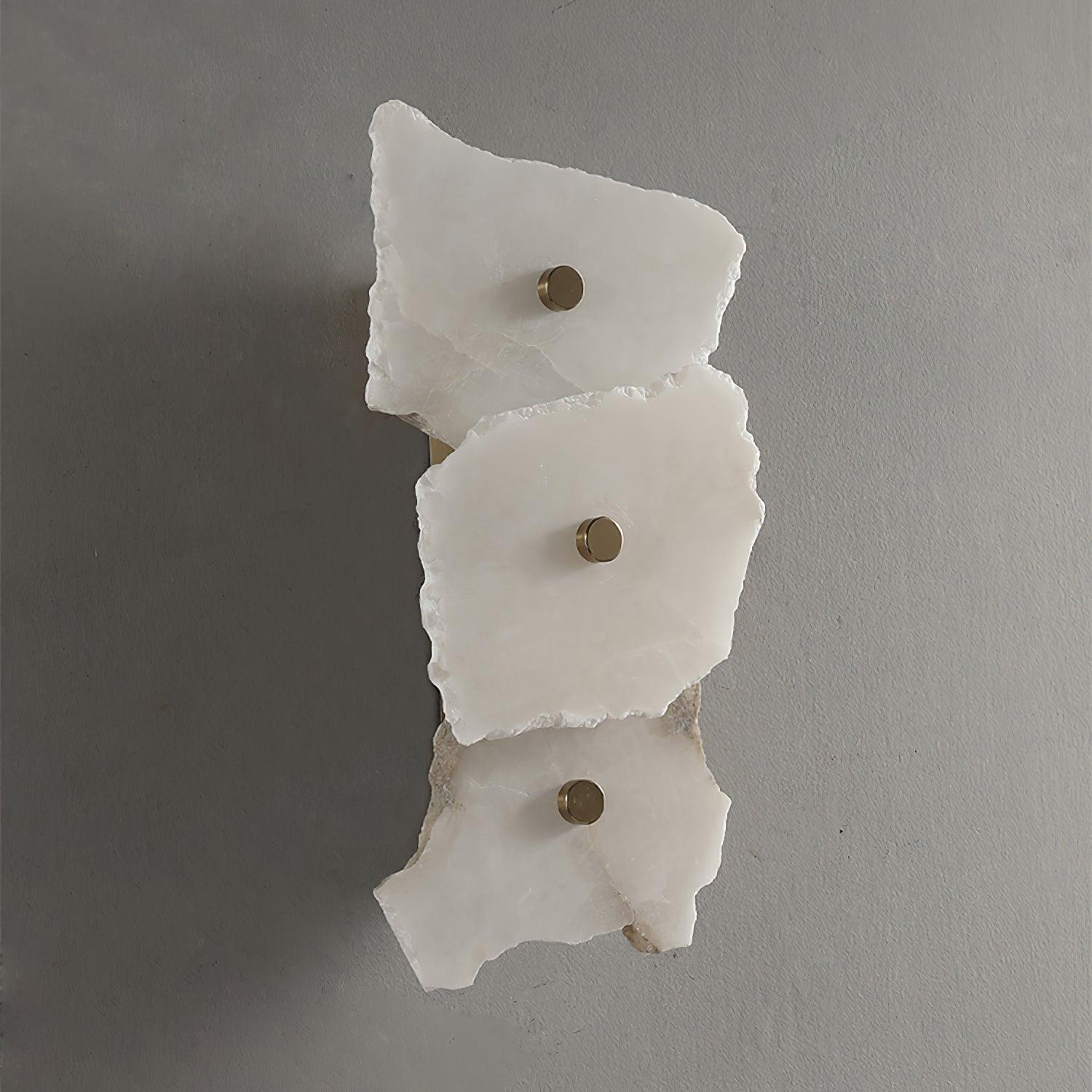 Alaeila Floral Cluster Alabaster Wall Light - Lamp Outdoor