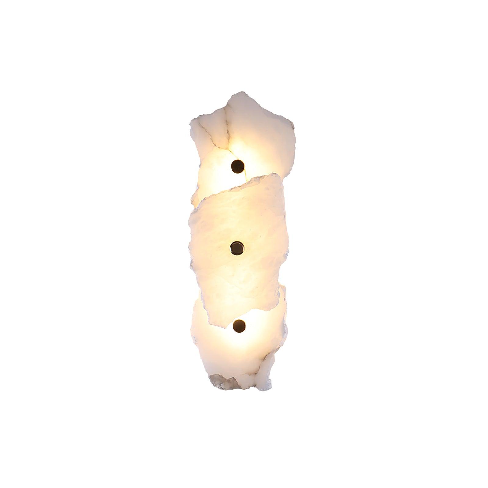 Alaeila Floral Cluster Alabaster Wall Light - Lamp Outdoor