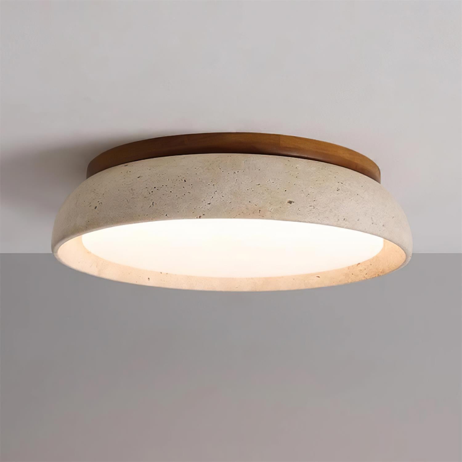 Kloris Ceiling Light Piedra Travertine - Lamp Outdoor