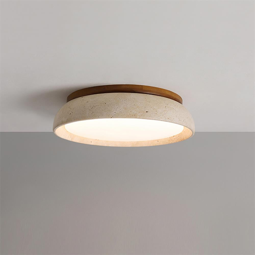 Kloris Ceiling Light Piedra Travertine - Lamp Outdoor