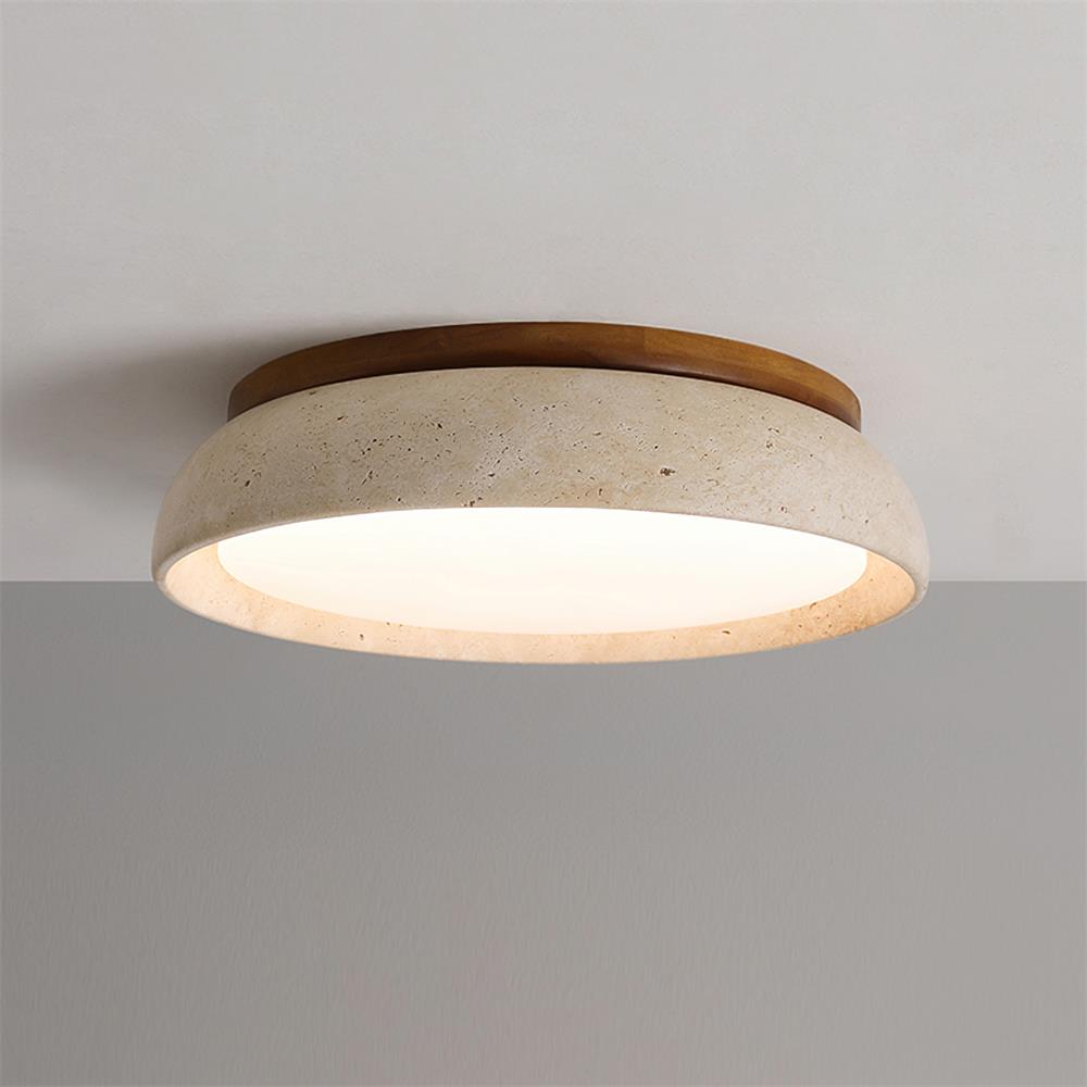 Kloris Ceiling Light Piedra Travertine - Lamp Outdoor
